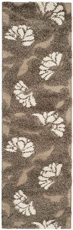 Safavieh Florida Shag Sg459 - 7913 Smoke / Beige Rugs - Safavieh - sg459 - 7913 - 27