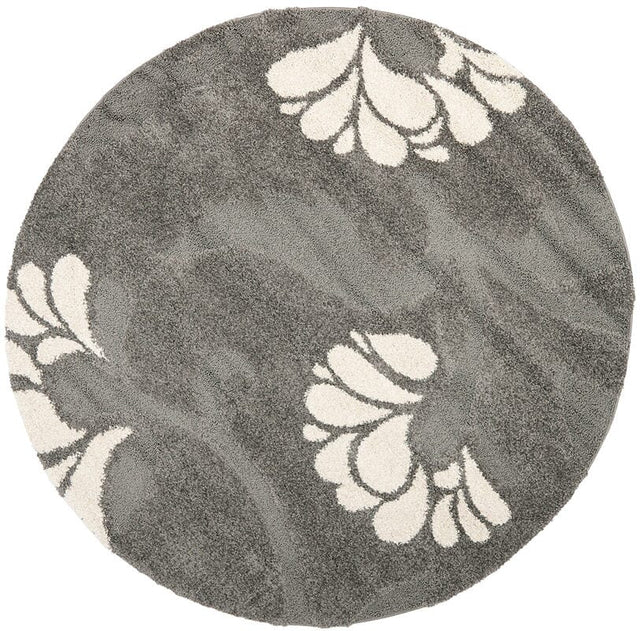 Safavieh Florida Shag Sg459 - 8013 Grey / Beige Rugs - Safavieh - sg459 - 8013 - 4r