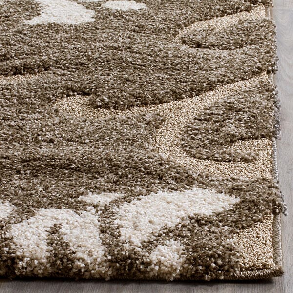 Safavieh Florida Shag Sg464 - 7913 Smoke / Beige Rugs - Safavieh - sg464 - 7913 - 24