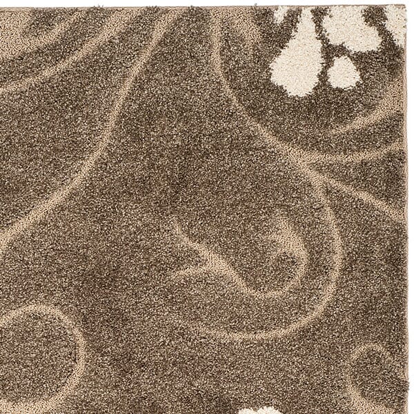 Safavieh Florida Shag Sg464 - 7913 Smoke / Beige Rugs - Safavieh - sg464 - 7913 - 24