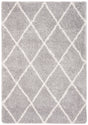 Safavieh Fontana Shag Fnt815G Grey / Cream Rugs - Safavieh - fnt815g - 4