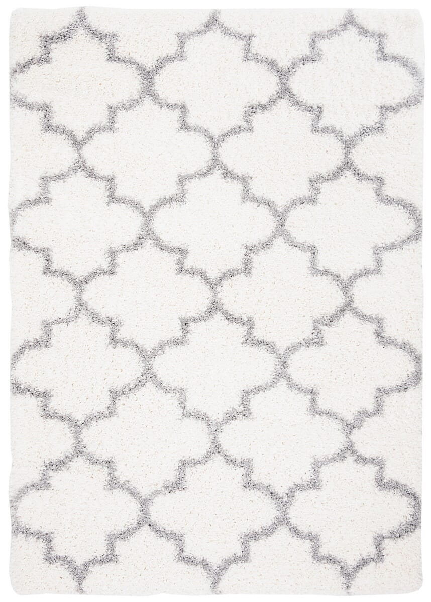 Safavieh Fontana Shag Fnt818A Cream / Grey Rugs - Safavieh - fnt818a - 4