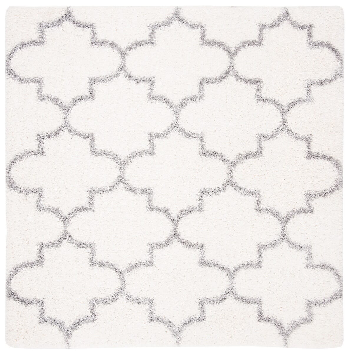 Safavieh Fontana Shag Fnt818A Cream / Grey Rugs - Safavieh - fnt818a - 7sq