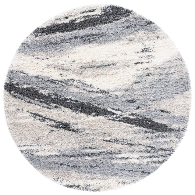 Safavieh Fontana Shag Fnt840F Grey/Charcoal Rugs - Safavieh - fnt840f - 7r