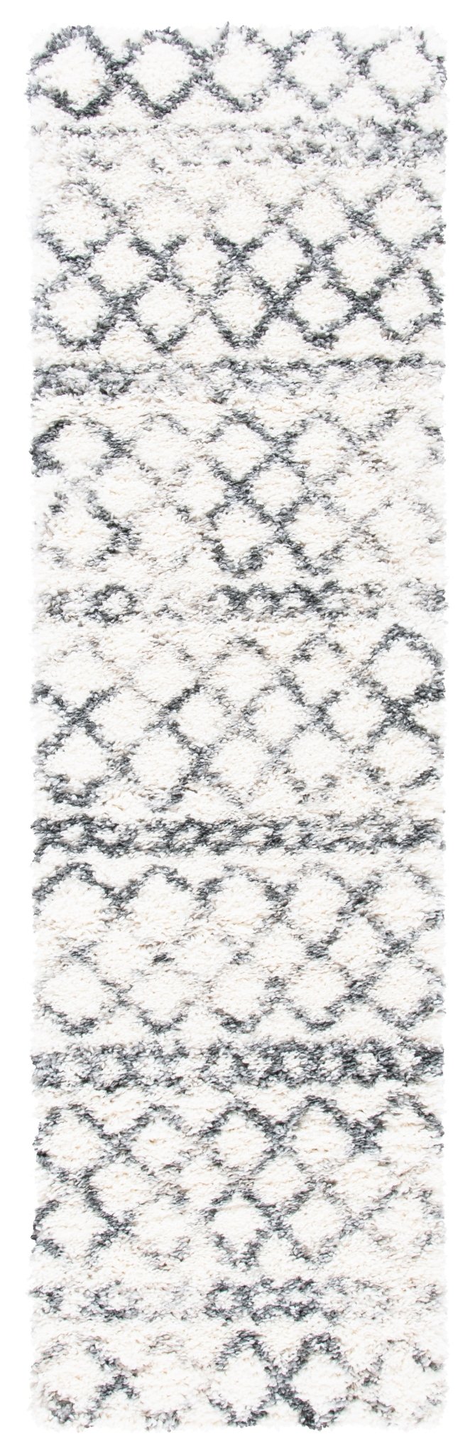 Safavieh Fontana Shag Fnt845A Ivory/Grey Rugs - Safavieh - fnt845a - 24