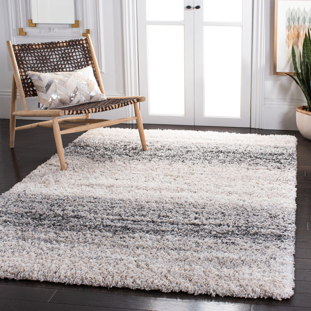 Safavieh Fontana Shag Fnt852A Ivory/Grey Rugs - Safavieh - fnt852a - 4