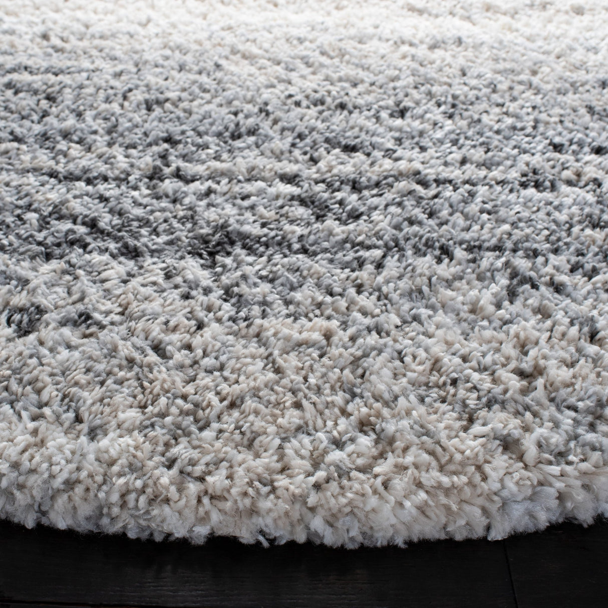 Safavieh Fontana Shag Fnt852A Ivory/Grey Rugs - Safavieh - fnt852a - 7r