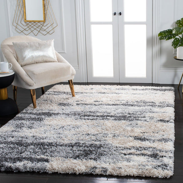 Safavieh Fontana Shag Fnt853G Grey/Ivory Rugs - Safavieh - fnt853g - 3