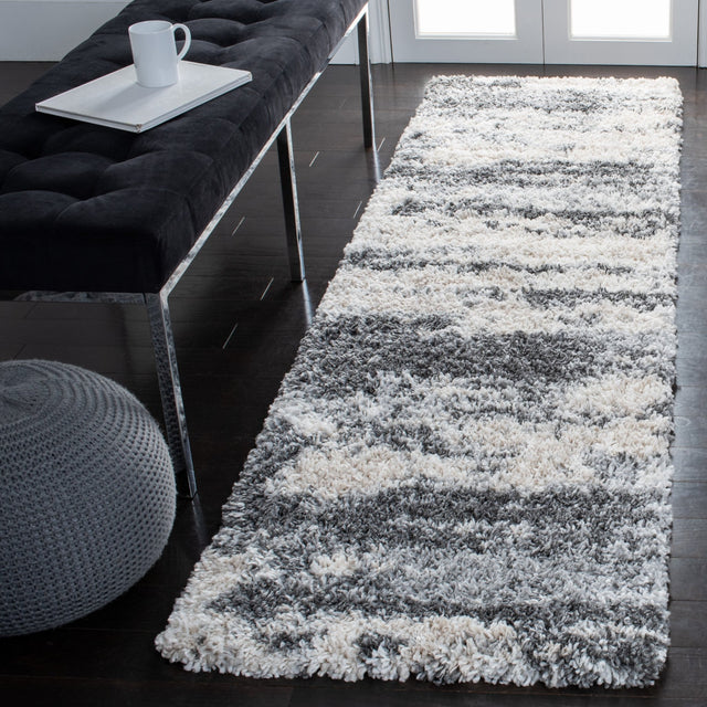 Safavieh Fontana Shag Fnt853G Grey/Ivory Rugs - Safavieh - fnt853g - 7r
