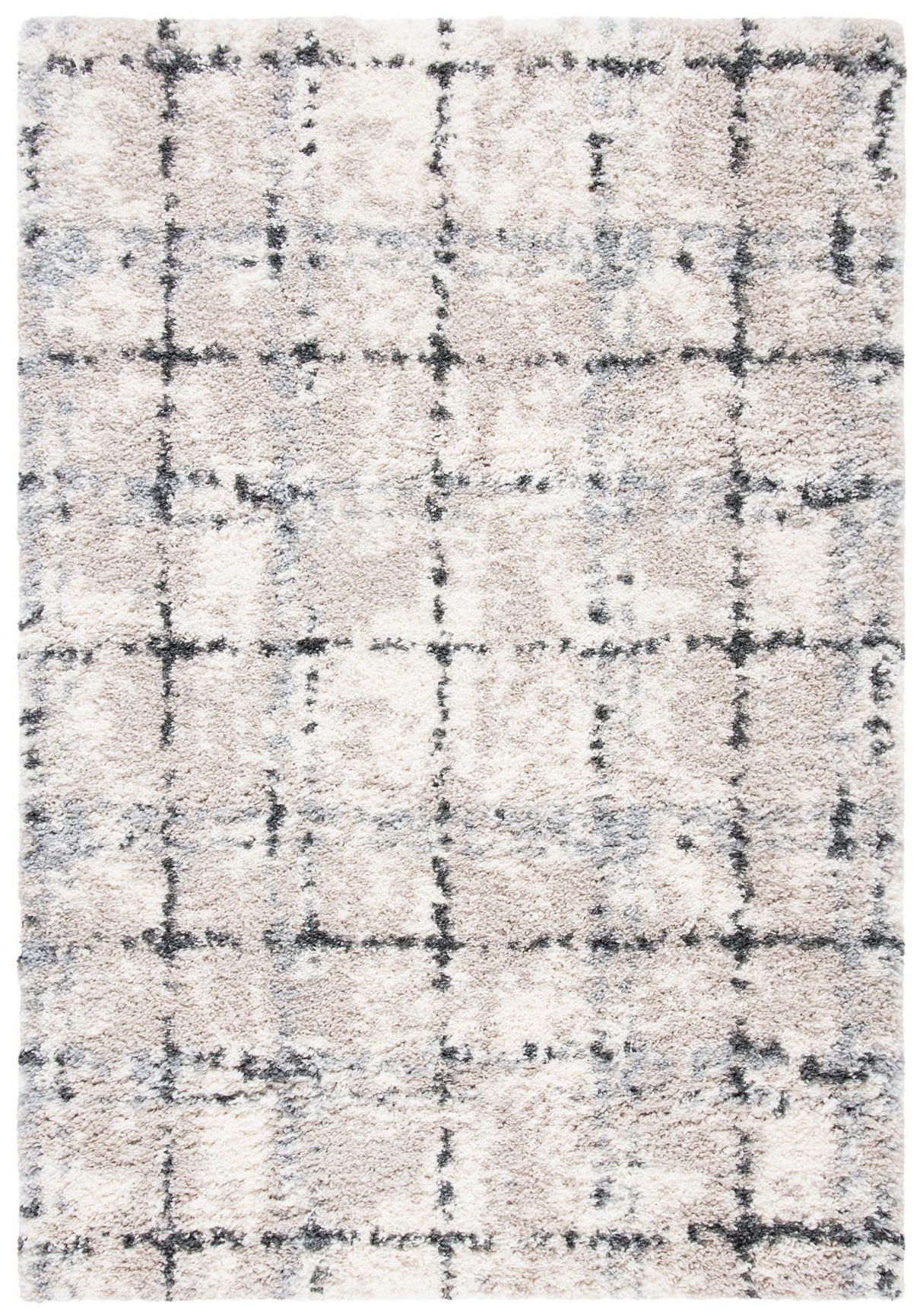Safavieh Fontana Shag Fnt868F Grey/Ivory Rugs - Safavieh - fnt868f - 3