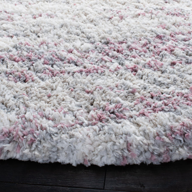 Safavieh Fontana Shag Fnt875U Pink/Grey Rugs - Safavieh - fnt875u - 7r