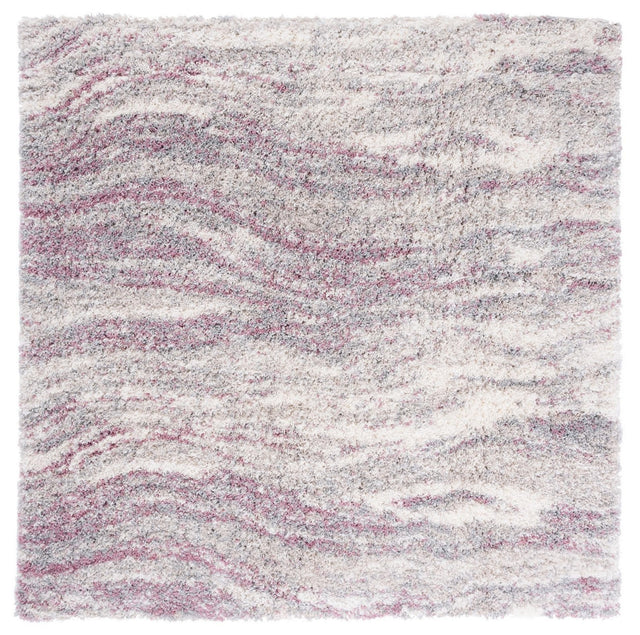Safavieh Fontana Shag Fnt875U Pink/Grey Rugs - Safavieh - fnt875u - 7sq