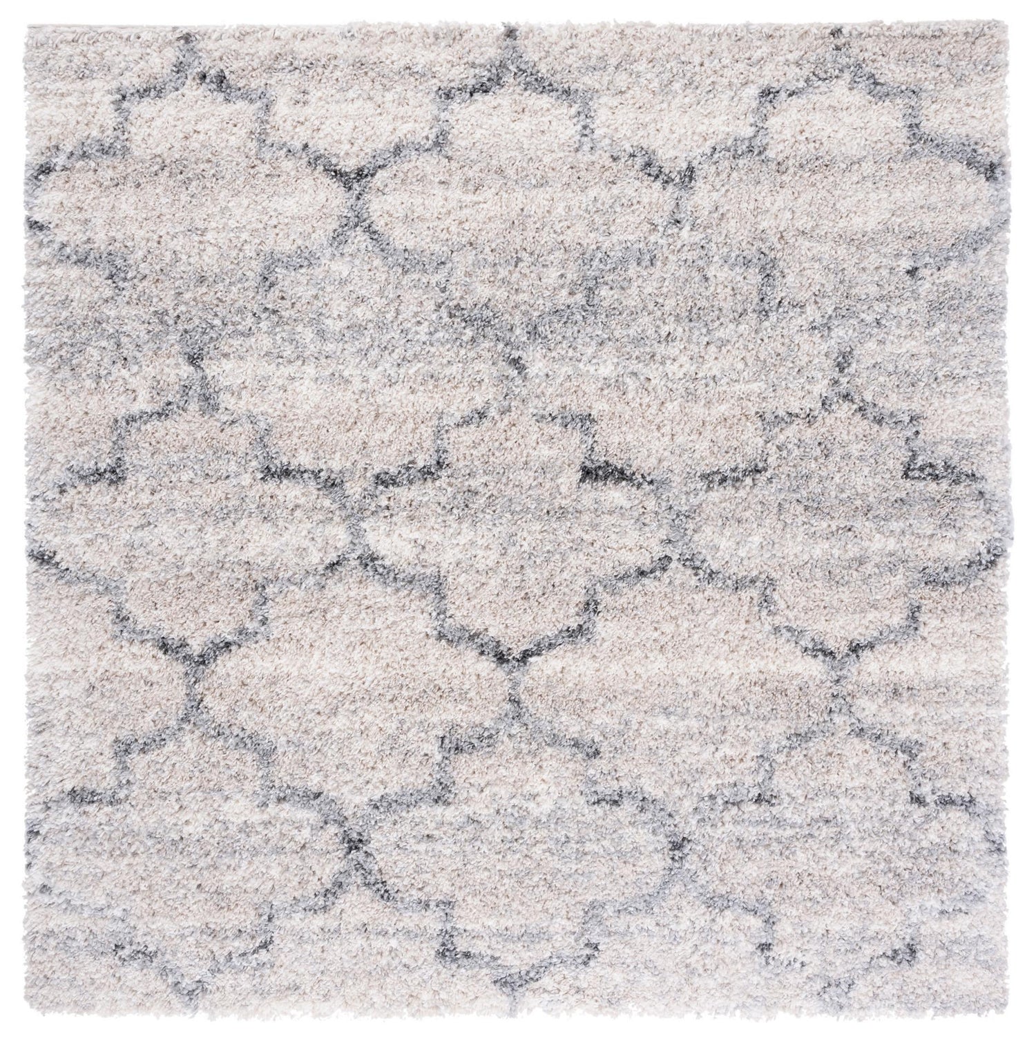 Safavieh Fontana Shag Fnt888F Grey/Ivory Rugs - Safavieh - fnt888f - 7sq