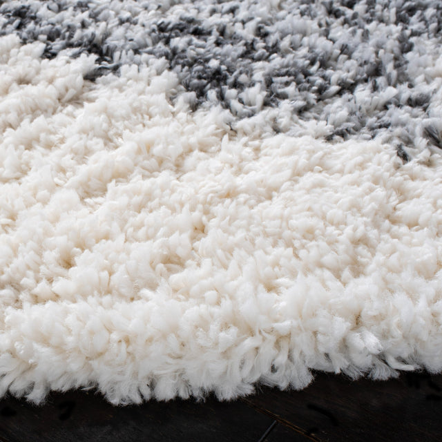 Safavieh Fontana Shag Fnt892A Ivory/Grey Rugs - Safavieh - fnt892a - 7r