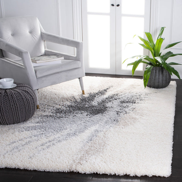 Safavieh Fontana Shag Fnt894F Grey/Ivory Rug - Safavieh - fnt894f - 2