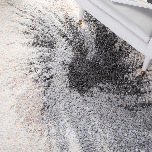 Safavieh Fontana Shag Fnt894F Grey/Ivory Rug - Safavieh - fnt894f - 3r