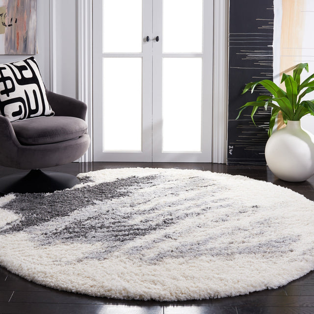 Safavieh Fontana Shag Fnt896F Grey/Ivory Rugs - Safavieh - fnt896f - 7r