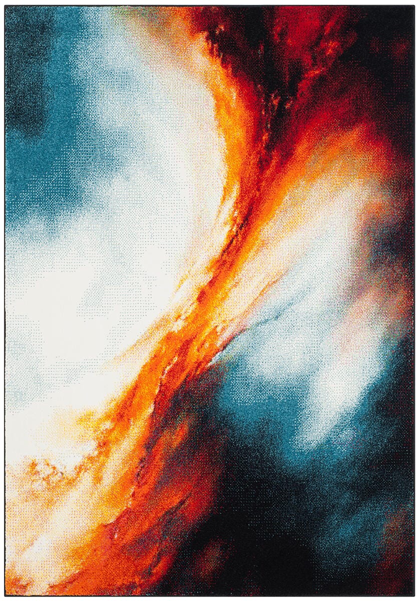 Safavieh Galaxy Gal112D Orange / Multi Rugs - Safavieh - gal112d - 3