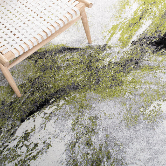 Safavieh Galaxy Gal117F Grey/Green Rugs - Safavieh - gal117f - 7r