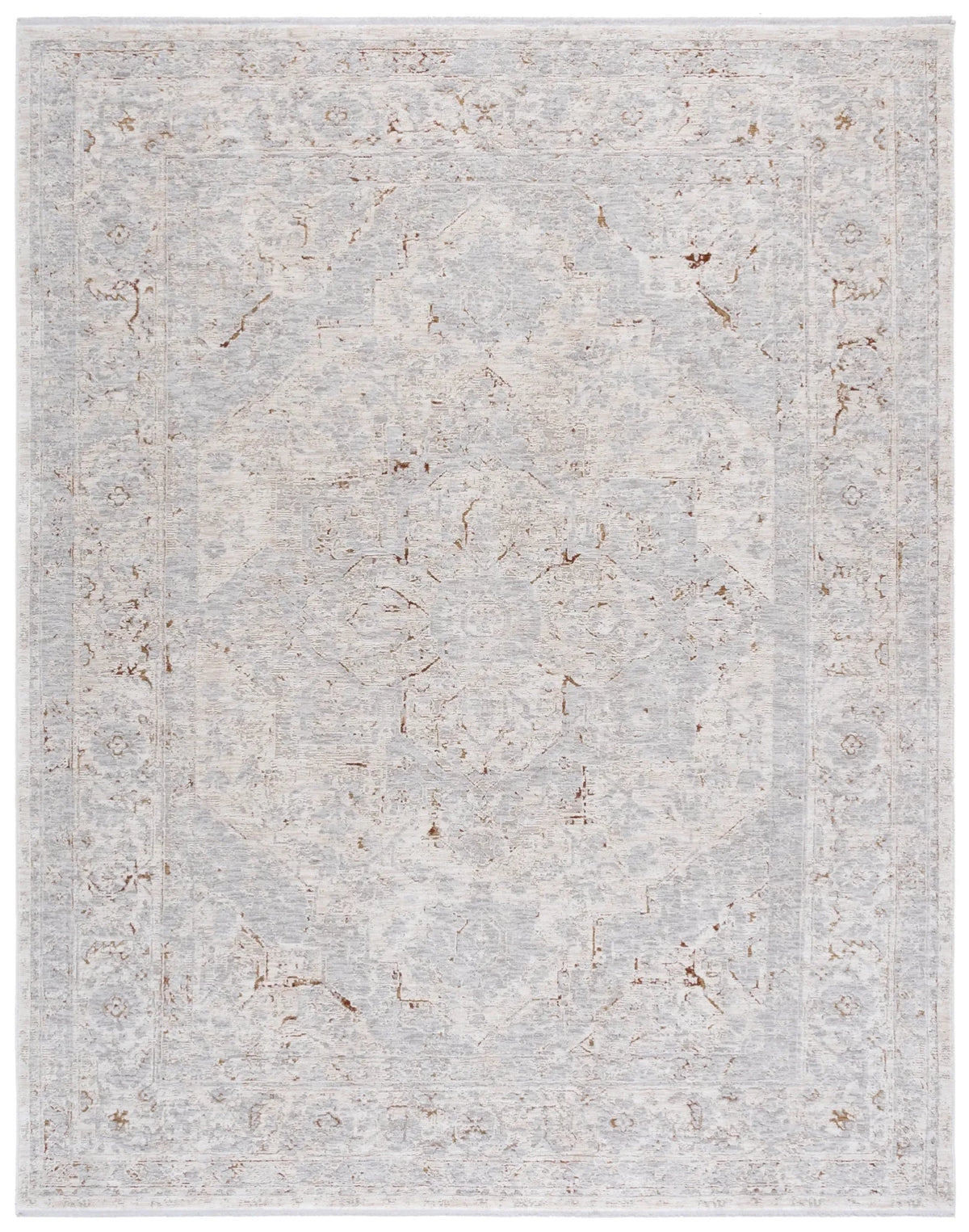Safavieh Garnet 10'-0" x 13'-0" Rug in Ivory / Grey Rust
