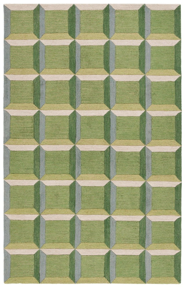 Safavieh Genre Gre101Y Green/Beige Rug - Safavieh - gre101y - 3