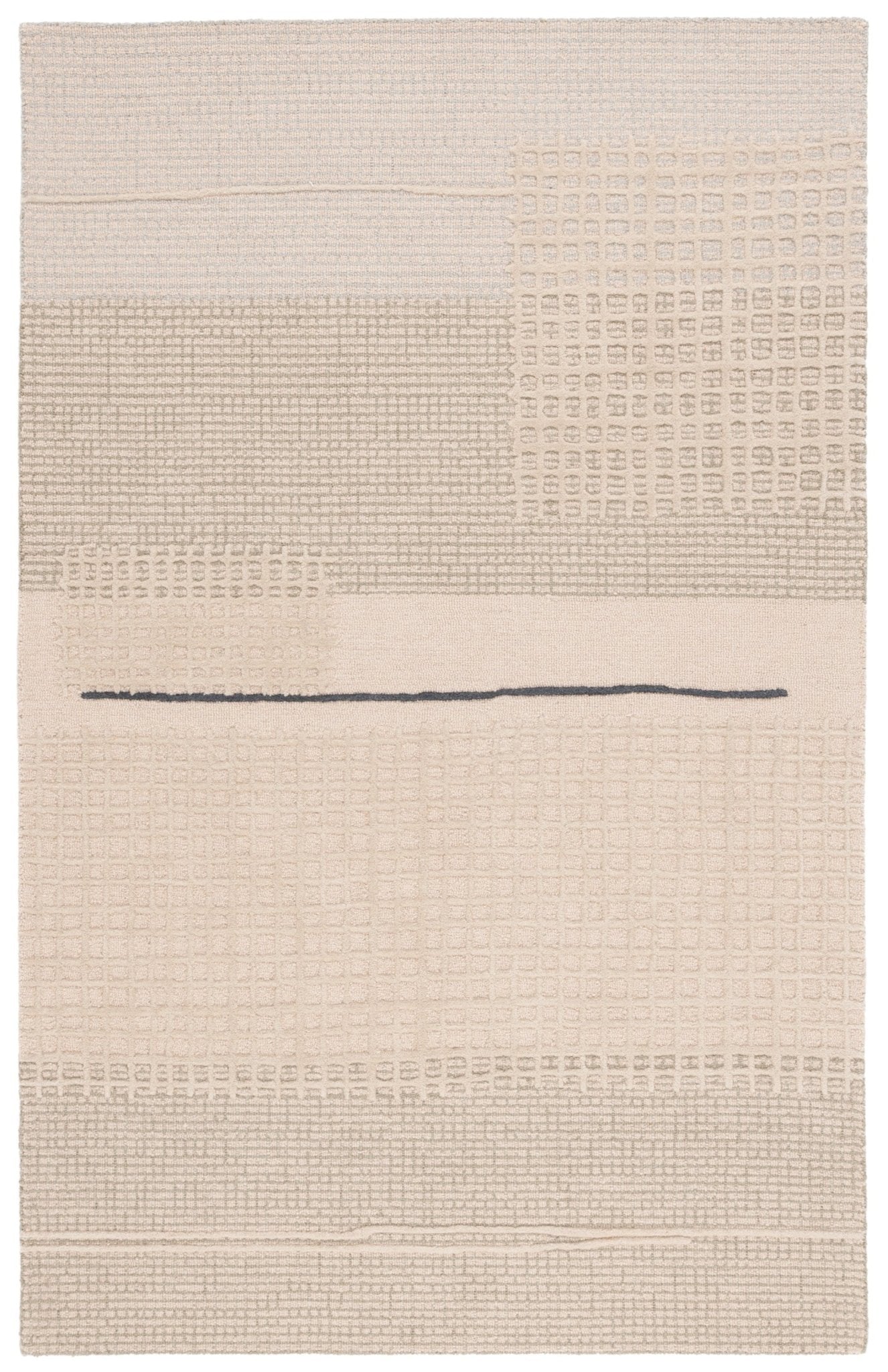 Safavieh Genre Gre202B Beige/Grey Rug - Safavieh - gre202b - 3