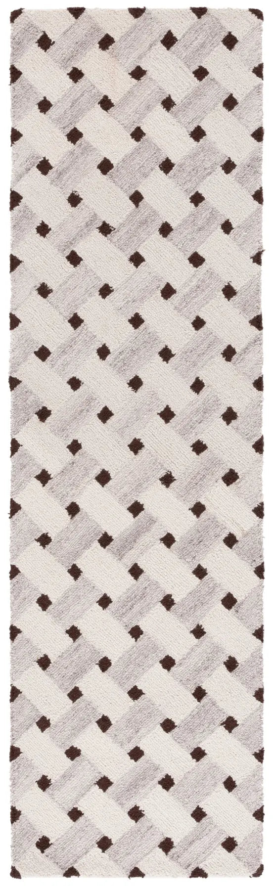 Safavieh Genre 2'-3" x 8'-0" Rug in Ivory / Brown