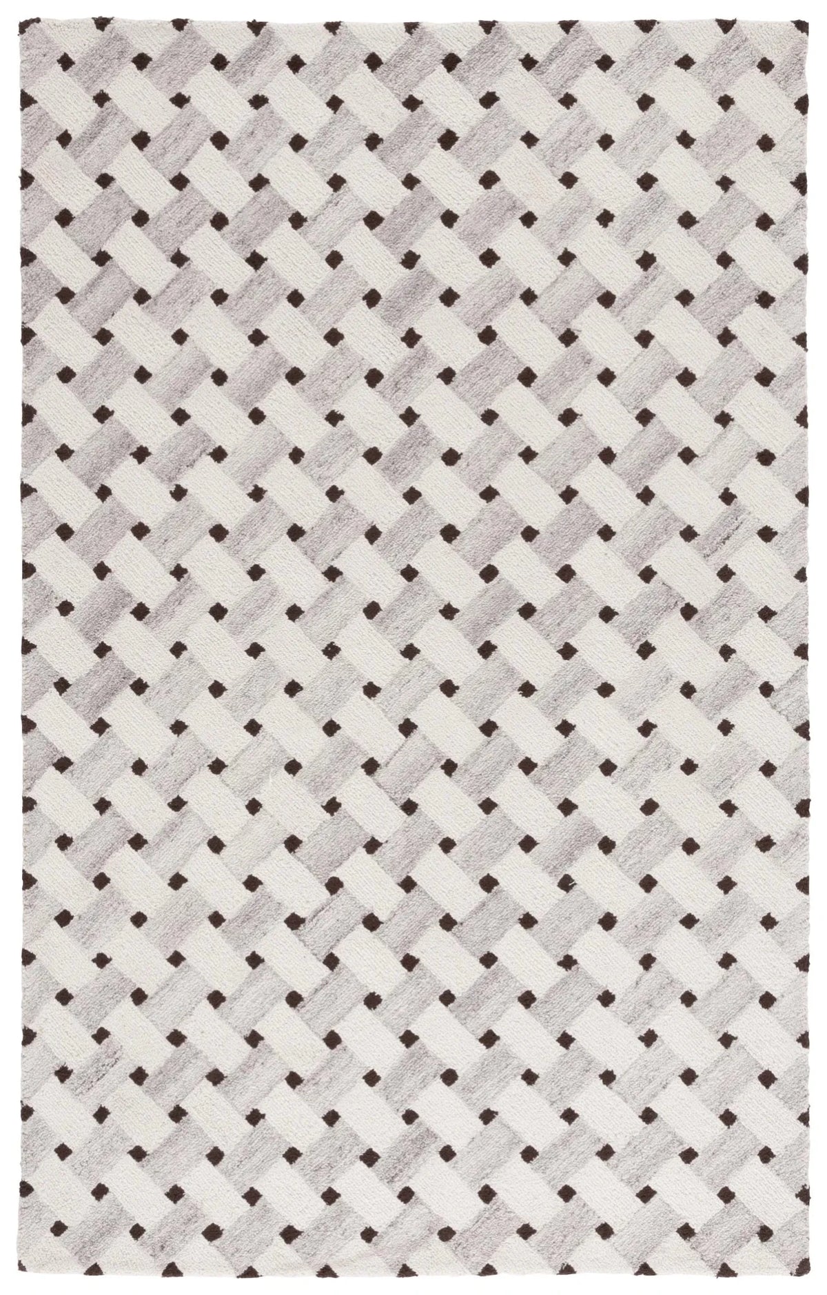 Safavieh Genre 4'-0" x 6'-0" Rug in Ivory / Brown