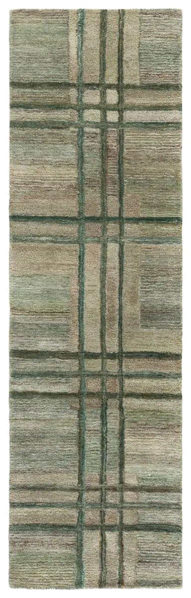 Safavieh Genre 2'-3" x 8'-0" Rug in Green / Beige