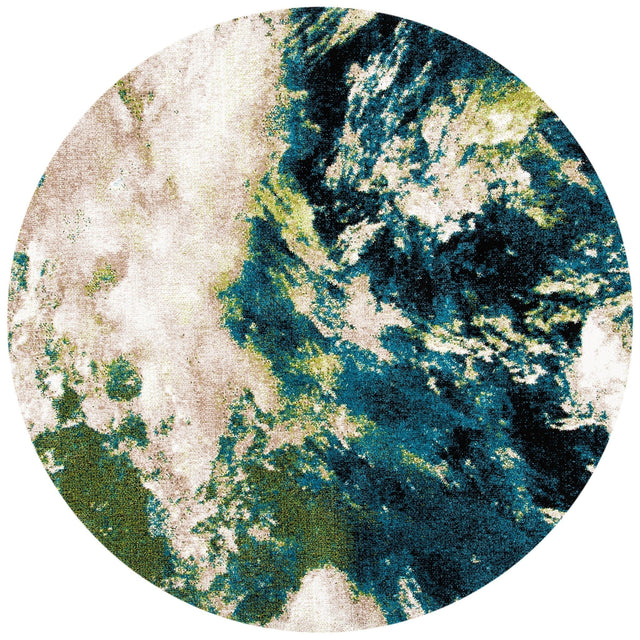 Safavieh Glacier Gla123M Navy/Green Rugs - Safavieh - gla123m - 3r