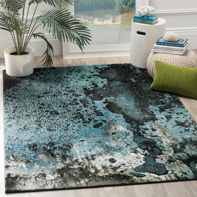 Safavieh Glacier Gla124B Blue/Multi Rug - Safavieh - gla124b - 1115