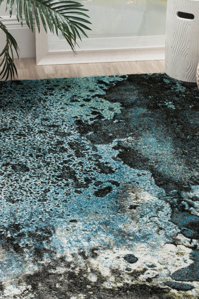 Safavieh Glacier Gla124B Blue/Multi Rug - Safavieh - gla124b - 24
