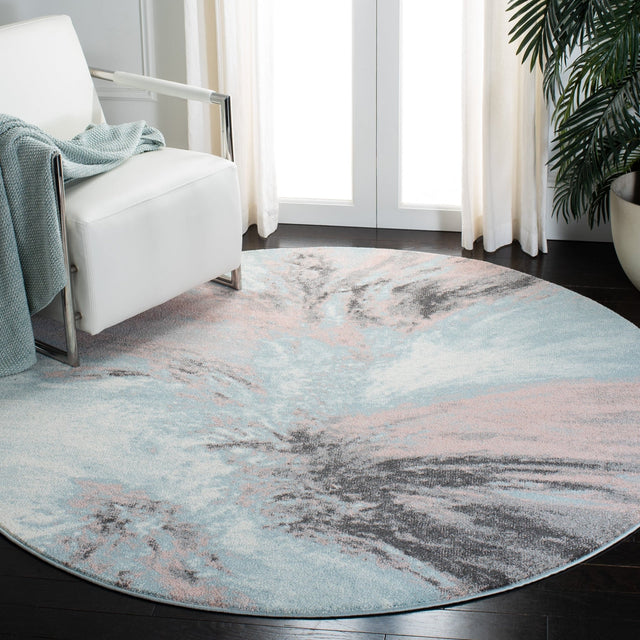Safavieh Glacier Gla127U Pink/Blue Rugs - Safavieh - gla127u - 3r