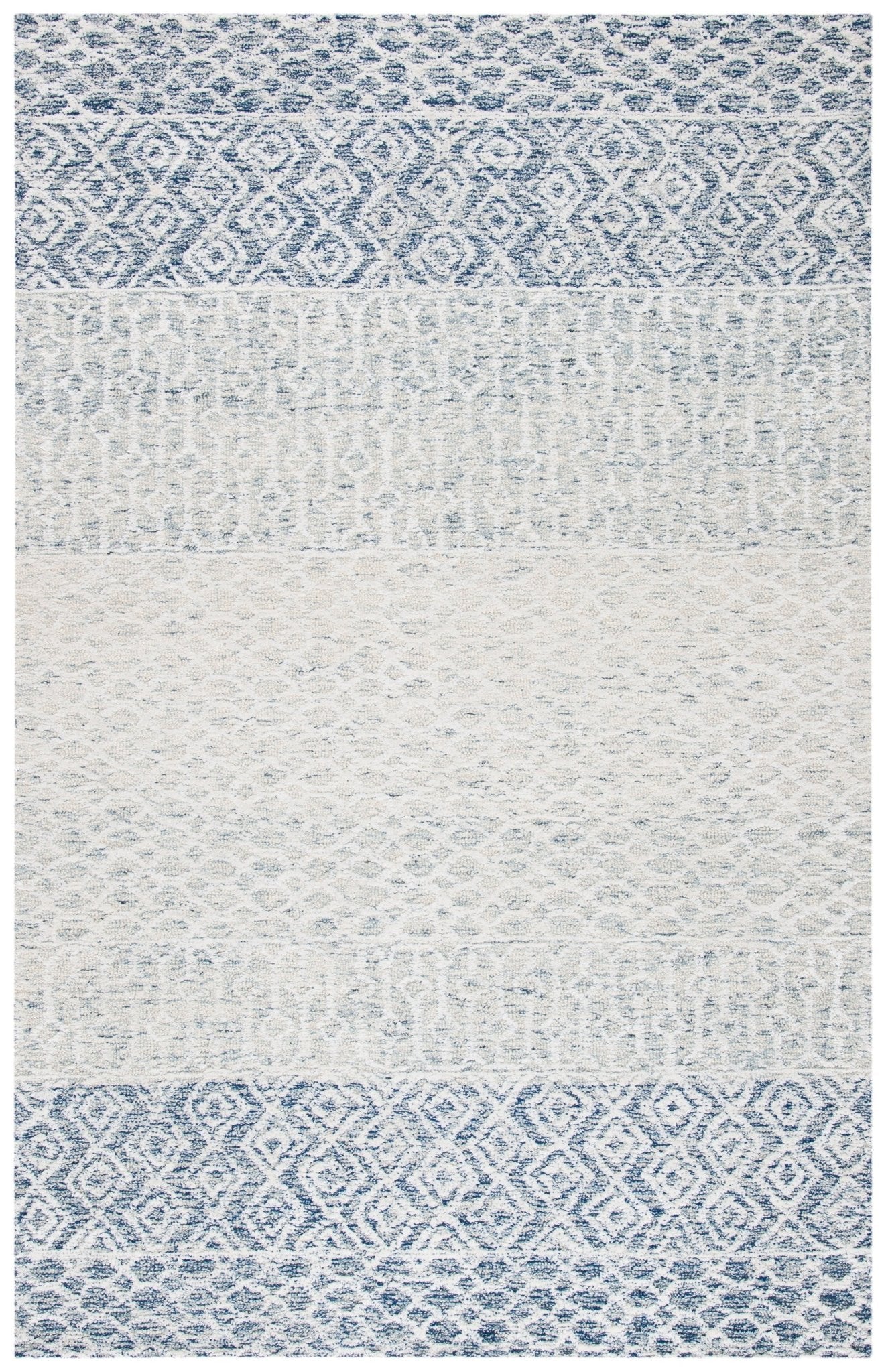 Safavieh Glamour Glm304M Blue/Ivory Rugs - Safavieh - glm304m - 3