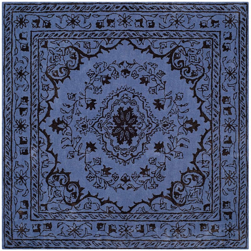 Safavieh Glamour Glm533C Purple Rugs - Safavieh - glm533c - 6sq