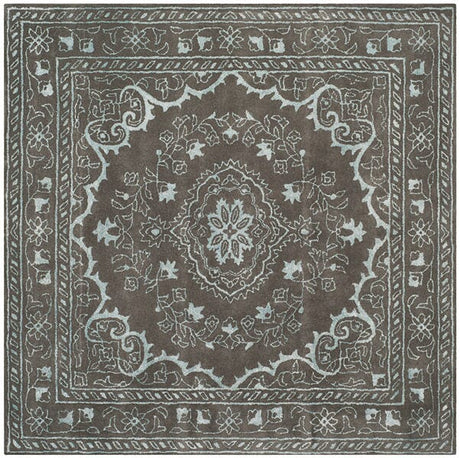 Safavieh Glamour Glm533D Dark Grey Rugs - Safavieh - glm533d - 2