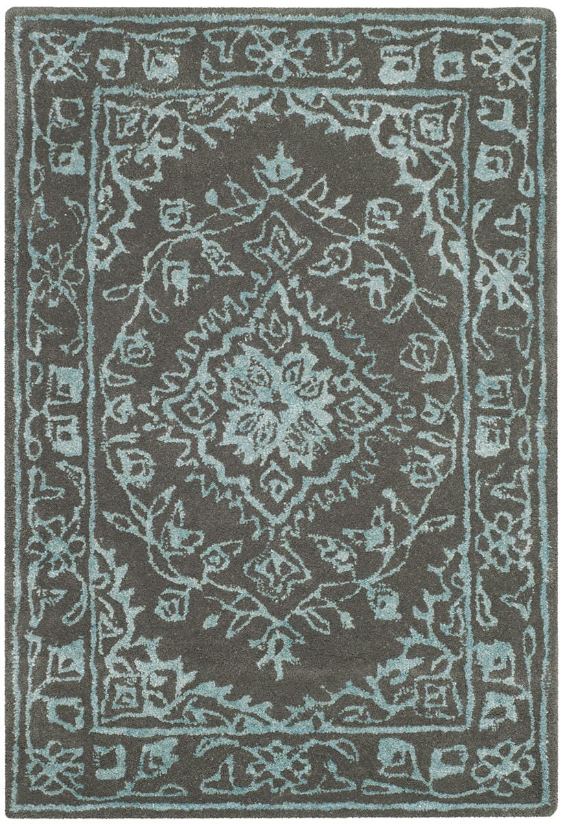 Safavieh Glamour Glm533D Dark Grey Rugs - Safavieh - glm533d - 2