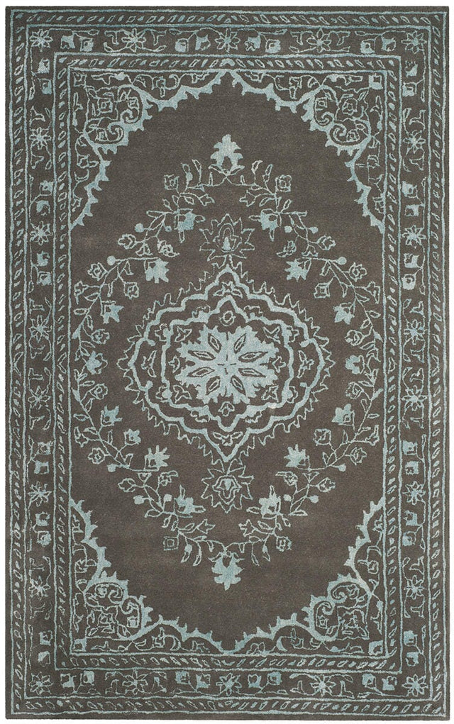 Safavieh Glamour Glm533D Dark Grey Rugs - Safavieh - glm533d - 2
