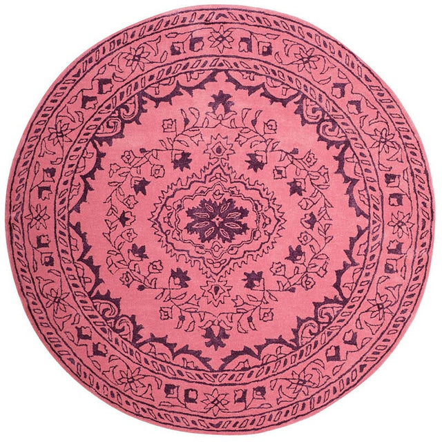 Safavieh Glamour Glm533E Pink Rugs - Safavieh - glm533e - 6r