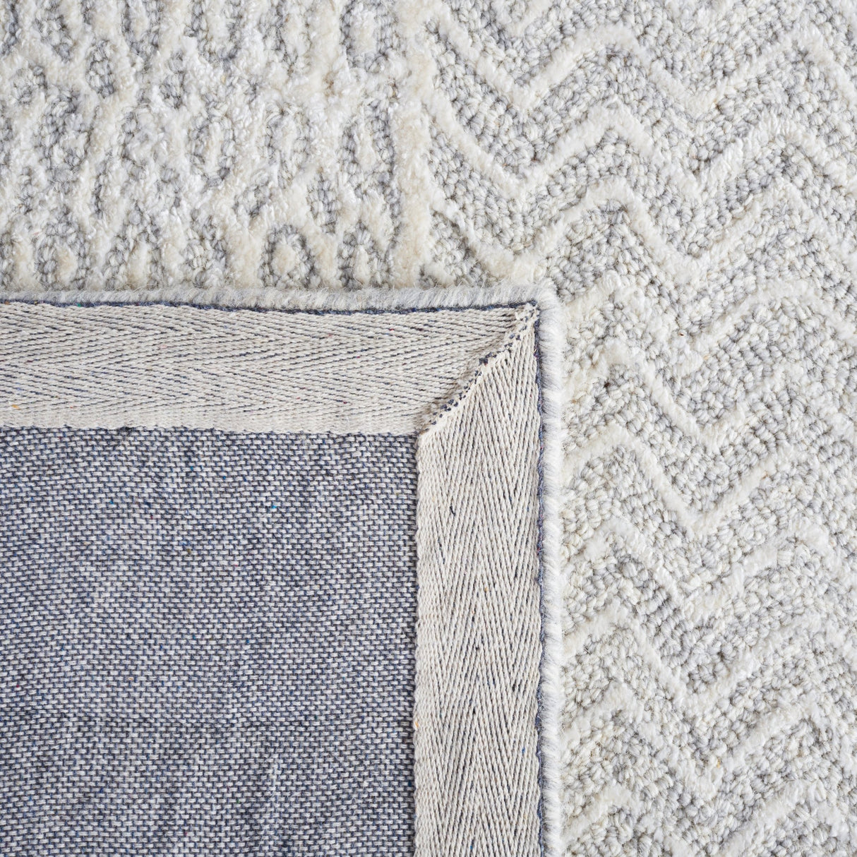 Safavieh Glamour Glm538F Grey/Ivory Rug - Safavieh - glm538f - 6r
