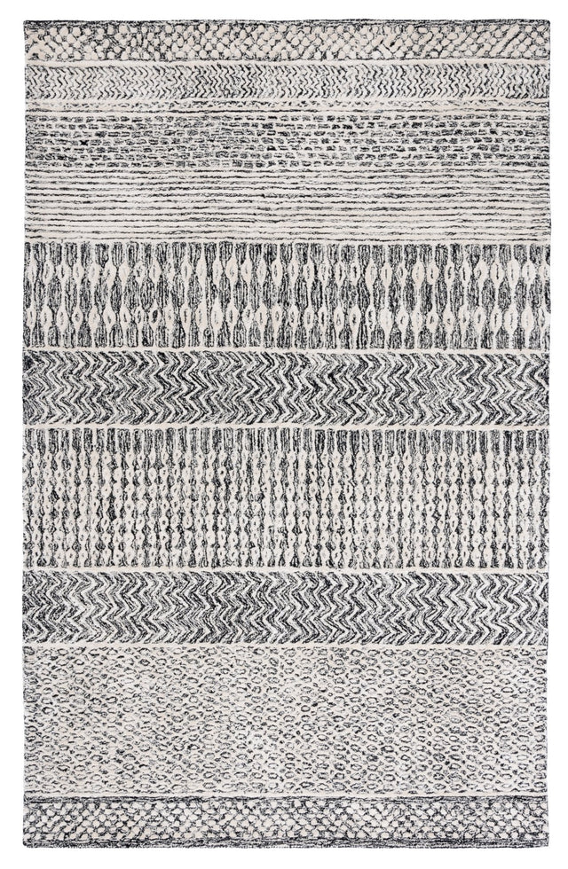 Safavieh Glamour Glm538H Charcoal/Ivory Rug - Safavieh - glm538h - 3