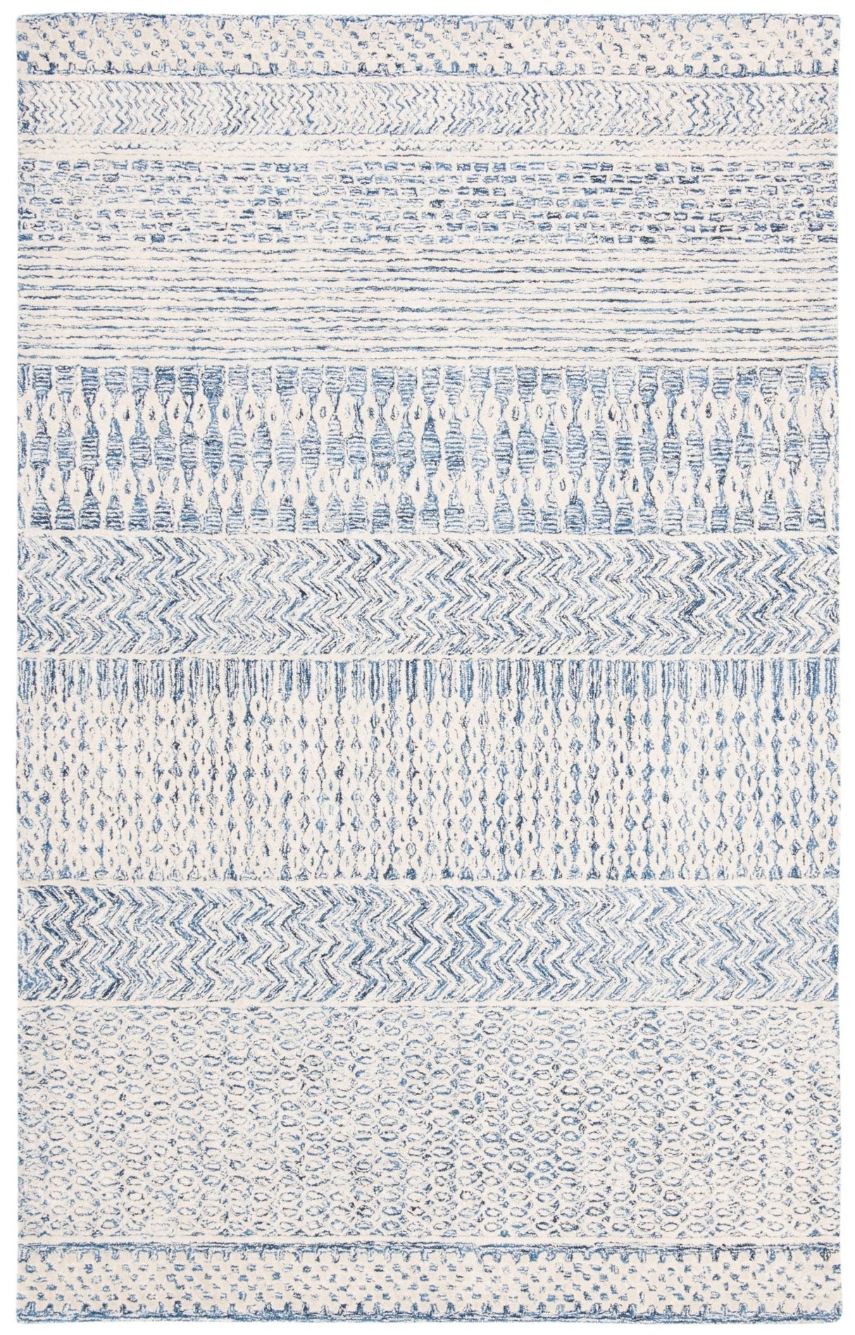 Safavieh Glamour Glm538N Navy/Ivory Rug - Safavieh - glm538n - 2
