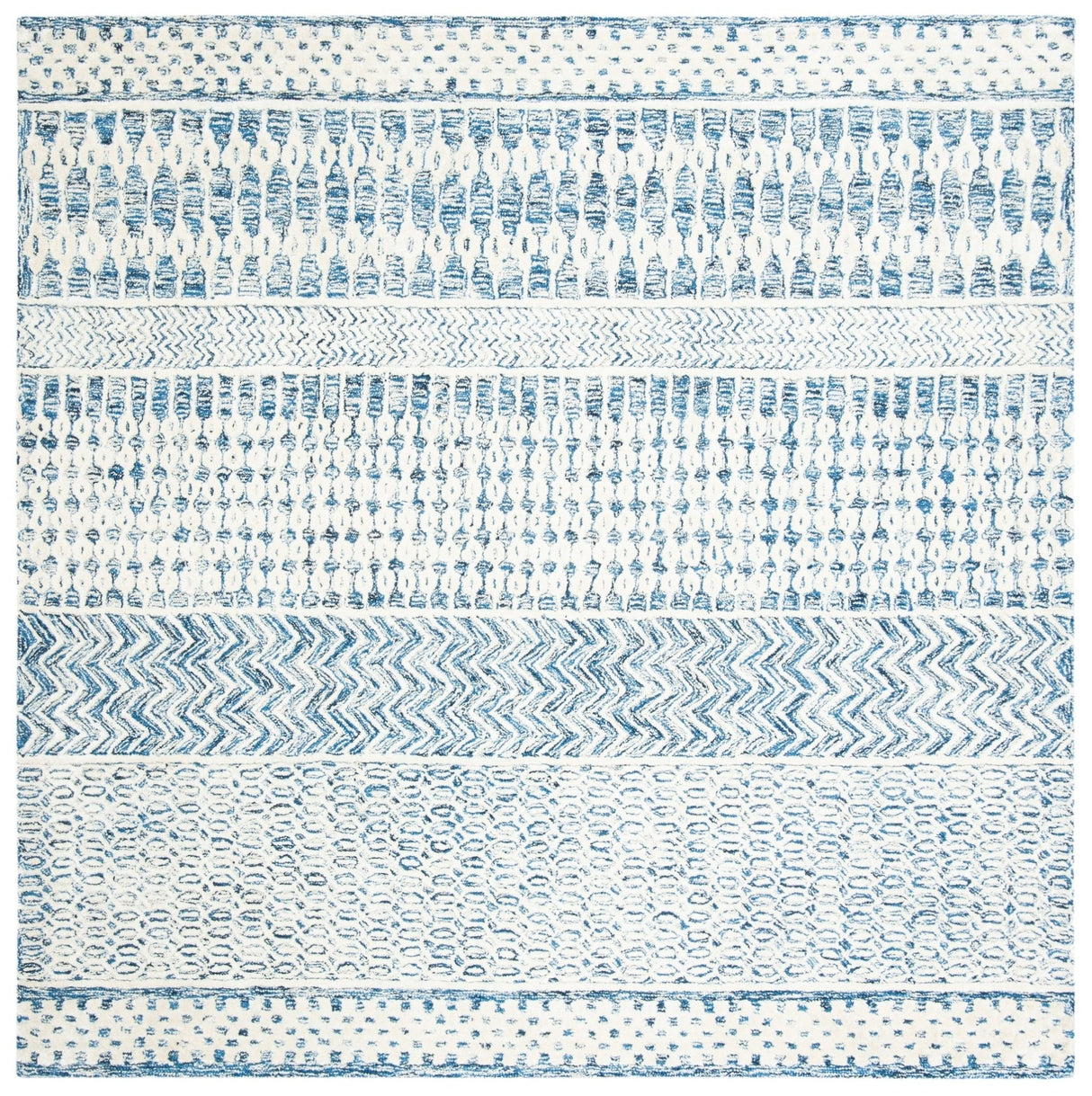Safavieh Glamour Glm538N Navy/Ivory Rug - Safavieh - glm538n - 6sq