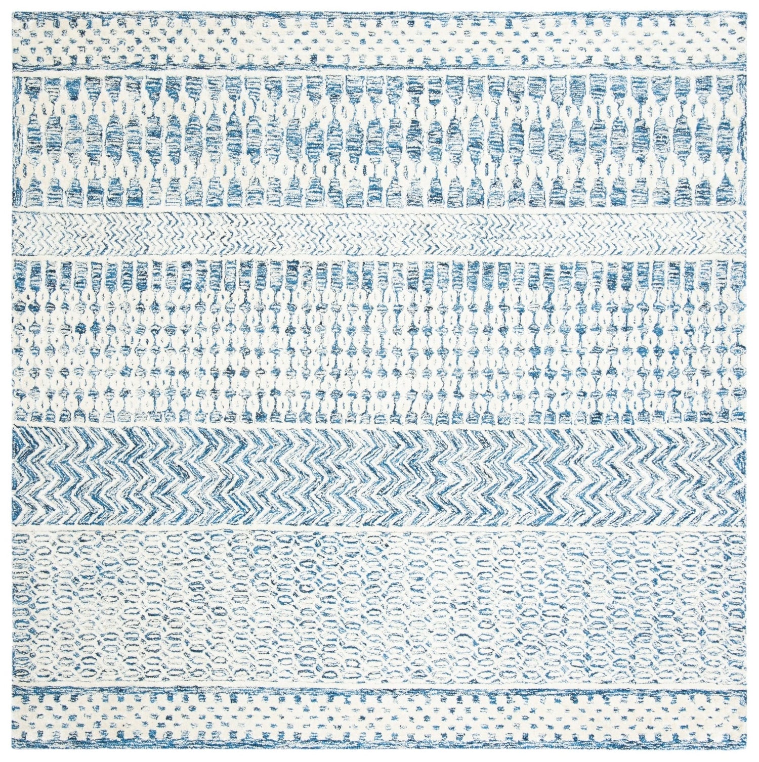 Safavieh Glamour Glm538N Navy/Ivory Rug - Safavieh - glm538n - 6sq