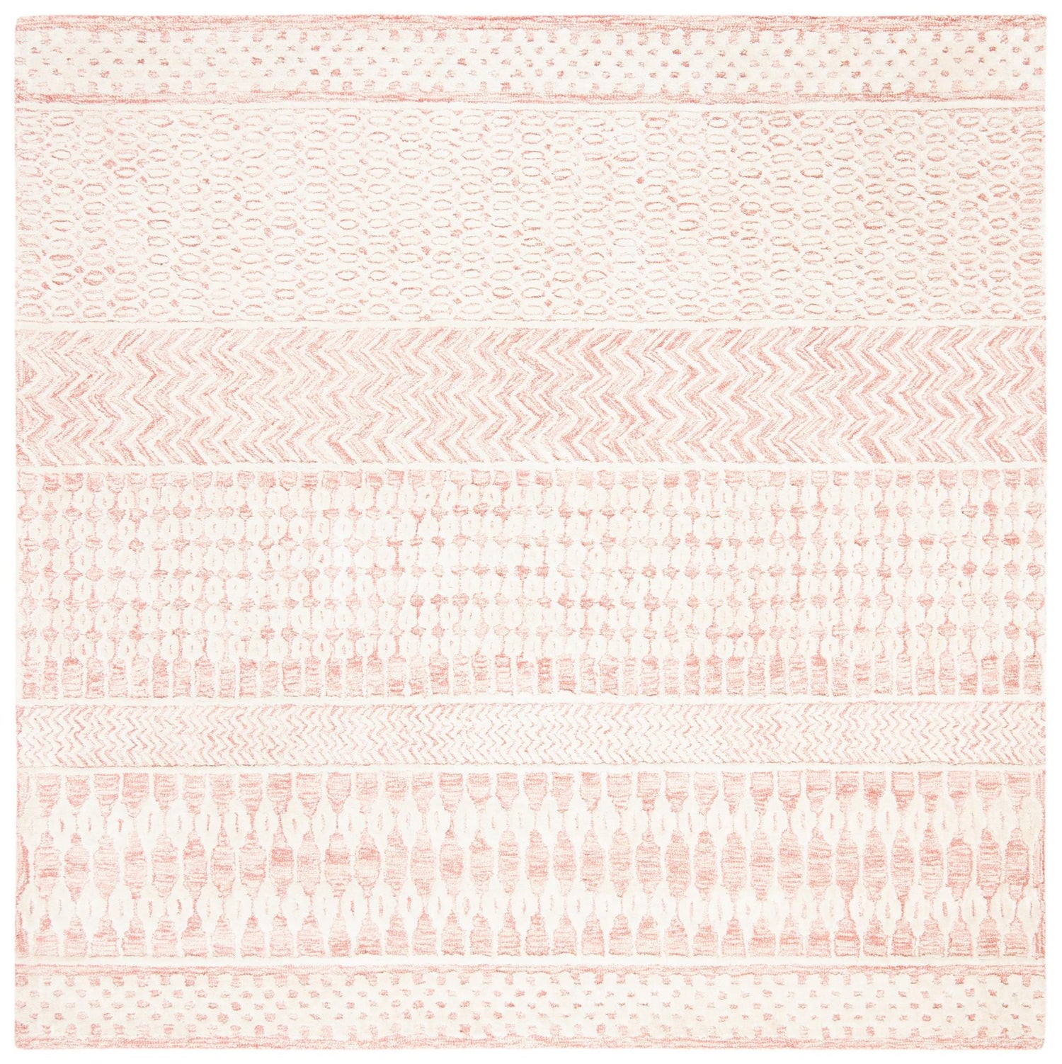 Safavieh Glamour Glm538U Light Pink/Ivory Rugs - Safavieh - glm538u - 6sq