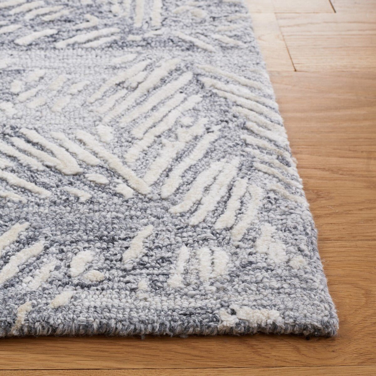 Safavieh Glamour Glm539F Grey/Ivory Rug - Safavieh - glm539f - 6r