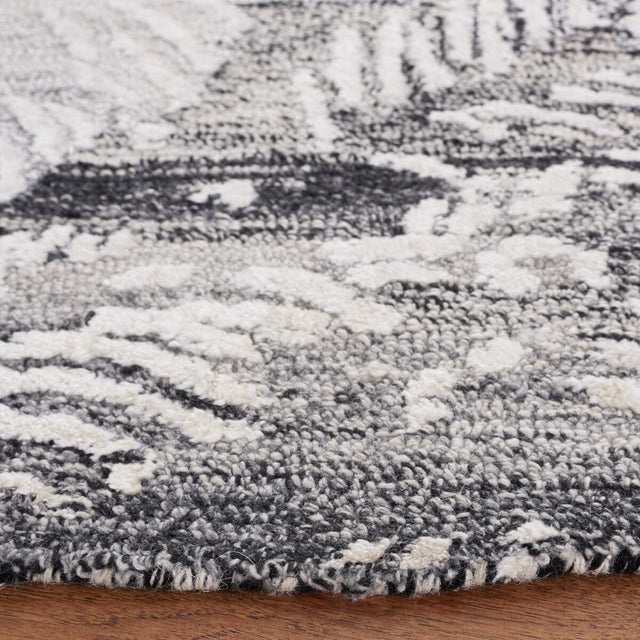 Safavieh Glamour Glm539Z Black/Ivory Rug - Safavieh - glm539z - 6r