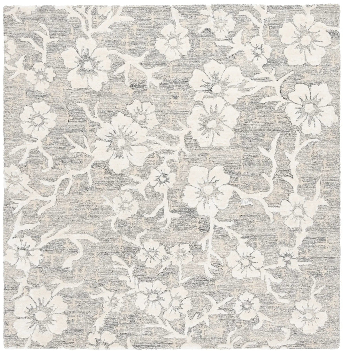 Safavieh Glamour 6'-0" x 6'-0" Rug in Grey / Ivory