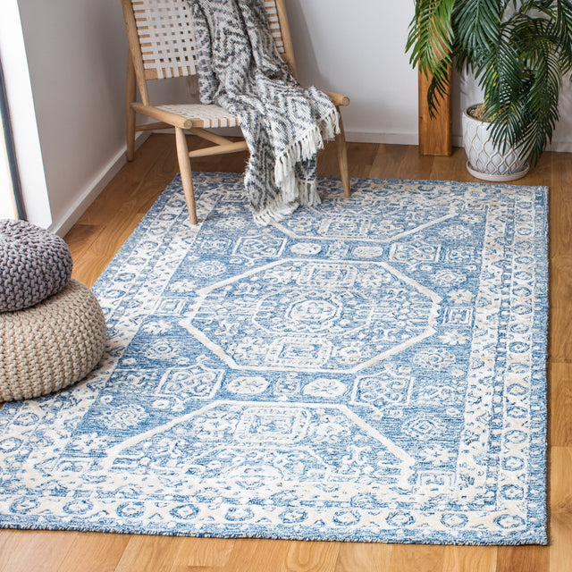 Safavieh Glamour Glm556N Navy/Ivory Rugs - Safavieh - glm556n - 5