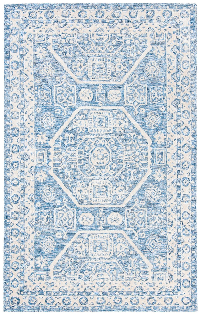 Safavieh Glamour Glm556N Navy/Ivory Rugs - Safavieh - glm556n - 5